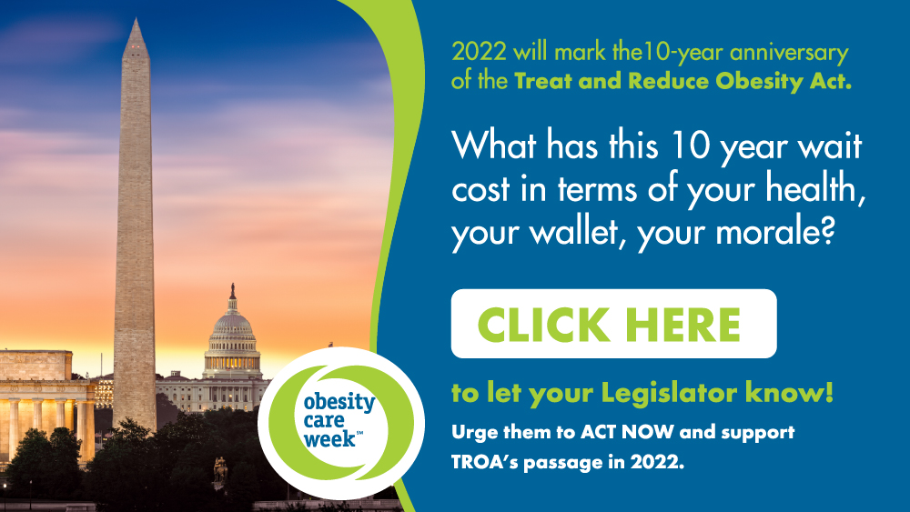 Urge Congress to Support the Treat and Reduce Obesity Act